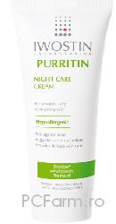 Crema pentru noapte Iwostin Purritin