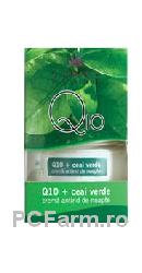 Crema antirid de noapte Q10 si ceai verde 