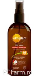 Ulei spray pentru bronzare accelerata SPF 10 - Elmiplant