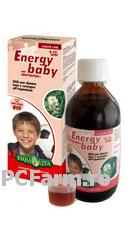 ENERGY BABY sirop energizant cu gust de ciocolata pentru copii intre 6-12 ani 
