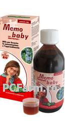 MEMO BABY sirop tonic cu gust de afine pentru copii 