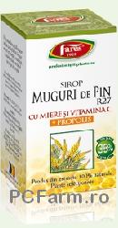 Sirop de Muguri de pin, cu Miere si Propolis - Fares