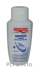 Sampon crema pentru par sensibil - Favisan  