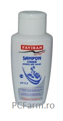 Sampon crema pentru par uscat - Favisan 