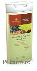 Gel de dus cu Ananas si Papaya - Fette Pharma