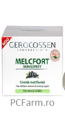 Crema matifianta Melcfort pentru ten gras si acneic - Gerocossen