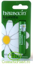 Balsam de buze organic cu musetel - Herbacin