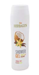 Gel de dus cu  Vanilie si Cocos - Herbagen