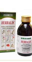 Herbalis - Sirop de tuse natural, din plante medicinale, propolis, pentru copii si adulti