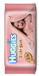 Servetele umede Huggies Soft Skin 64 bucati