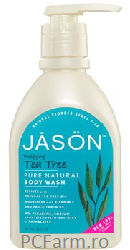 Sapun lichid anti-bacterian cu Tea Tree, pentru fata si maini - Jason