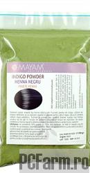 Colorant vegetal Henna Negru - Mayam