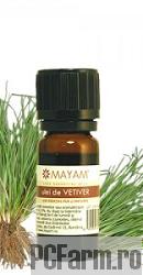 Ulei esential pur de Vetiver - Mayam