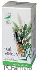 Ceai verde si Ananas - Medica