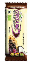Baton organic fara gluten cu ciocolata si cocos - Organic Food Bar