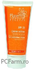 Crema pentru protectie solara cu SPF 25 - Placentor Vegetal