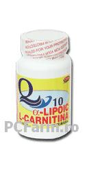Coenzima Q10 +  L-Carnitina +  Acid Alfa Lipoic