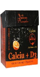 Calciu 1000 mg + D3 400 UI - Remedia