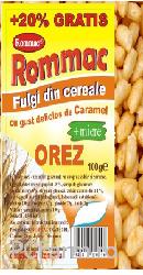 Fulgi orez cu caramel - Rommac