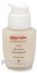Skincode Essentials SOS Oil Control - Ser matifiant pentru ten gras