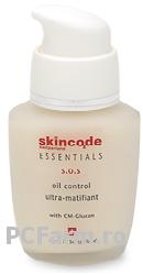 Skincode Essentials SOS Oil Control - Ser matifiant pentru ten gras