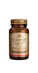 Vitamin D3 2200 UI - Solgar