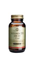 Vitamina D3 400 UI 100 de capsule - Solgar
