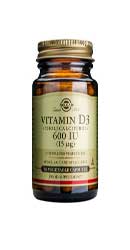 Vitamin D3 600 UI - Solgar