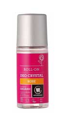 Deodorant Crystal roll-on trandafir - Urtekram
