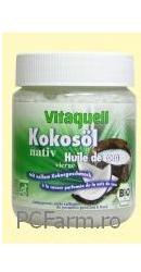 Ulei organic (Bio) nativ de Nuca de Cocos - Vitaquell