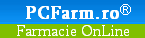 Farmacie online cu livrare la domiciliu. Comanda on line. Comenzi on-line din Farmacia PCFarm.ro.